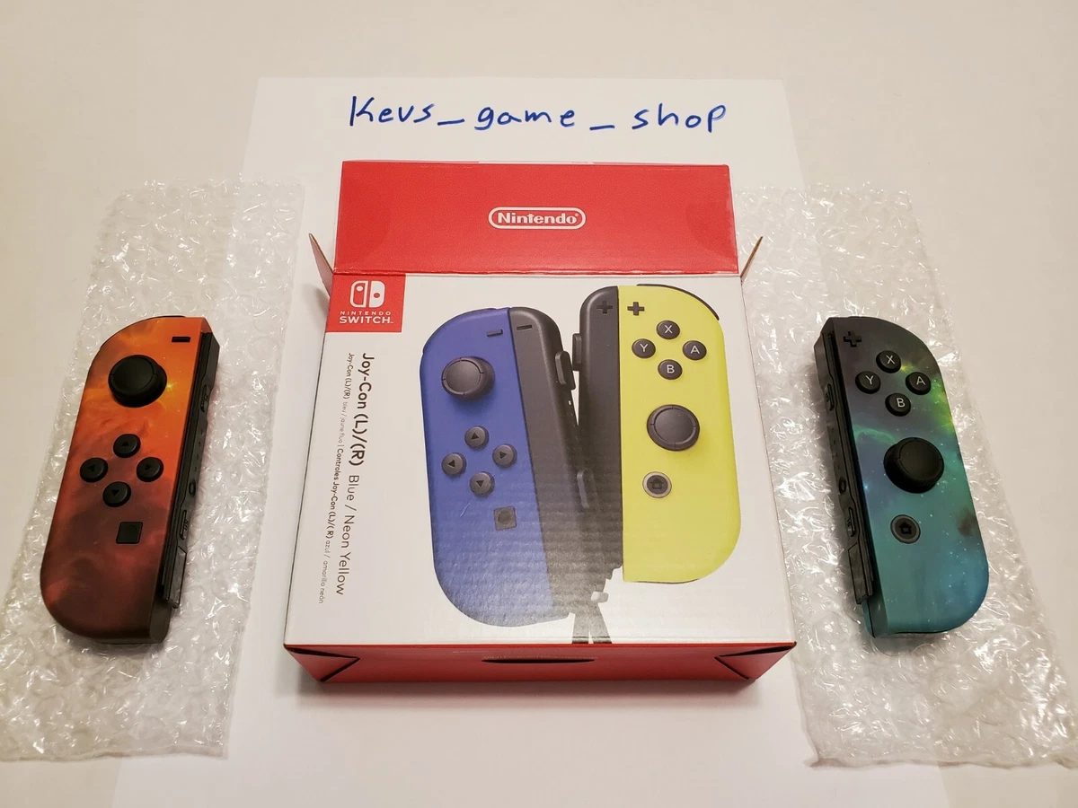 Nintendo Switch Custom Joy-Con Cosmos Themed Joy Cons
