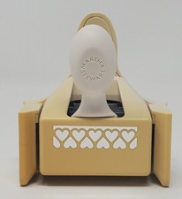 Marth Stewart Hearts Paper Punch Edge Border RETIRED VGC