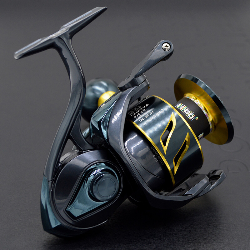 Smooth Powerful Saltwater Surf Fishing Spinning Reel Aluminum Body