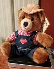 1986 Teddy Bear Vintage Del Monte Brawny Bear Dakin Plush Stuffed Animal W/Tag