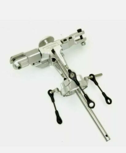 Jeu De Têtes CNC Aluminium Rakon Heli Pour Nano CPX - Rouge, DFC, Neuf Sous Blister, Pour Hélicoptère RC