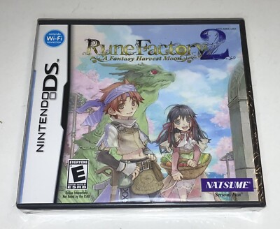 Rune Factory 2: A Fantasy Harvest Moon DS (Brand New Factory