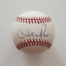Mike Carp Signed Baseball ROMLB Boston Red Sox Fenway Park MLB Hologram 
