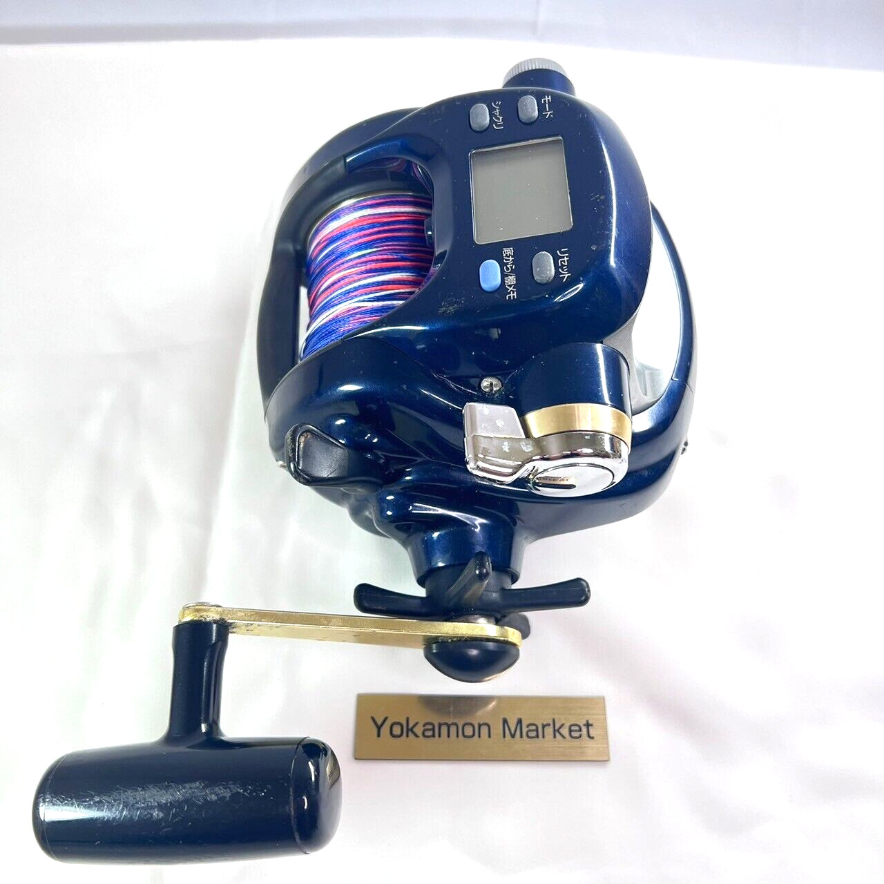Daiwa TANACOM BULL 750 12V Electric Reel Big Game Trolling Sea w/cable Very Good