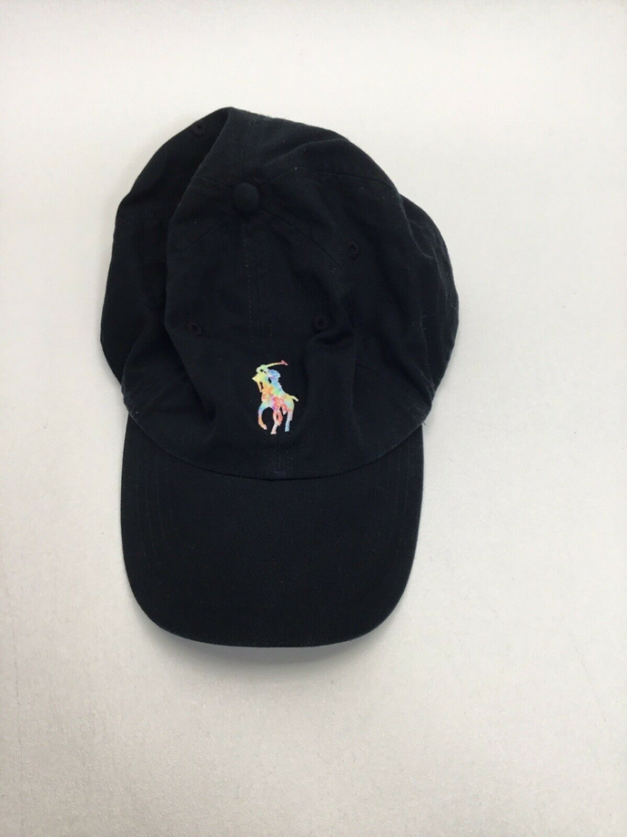 Polo Ralph Lauren Men`s Embroidered Chino Baseball Cap,Black