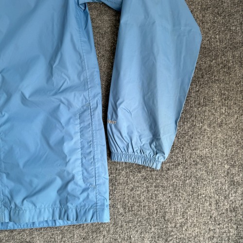 The North Face Nylon Hyvent Jacket Youth Girls Size XL Blue Small Hole - Picture 7 of 17