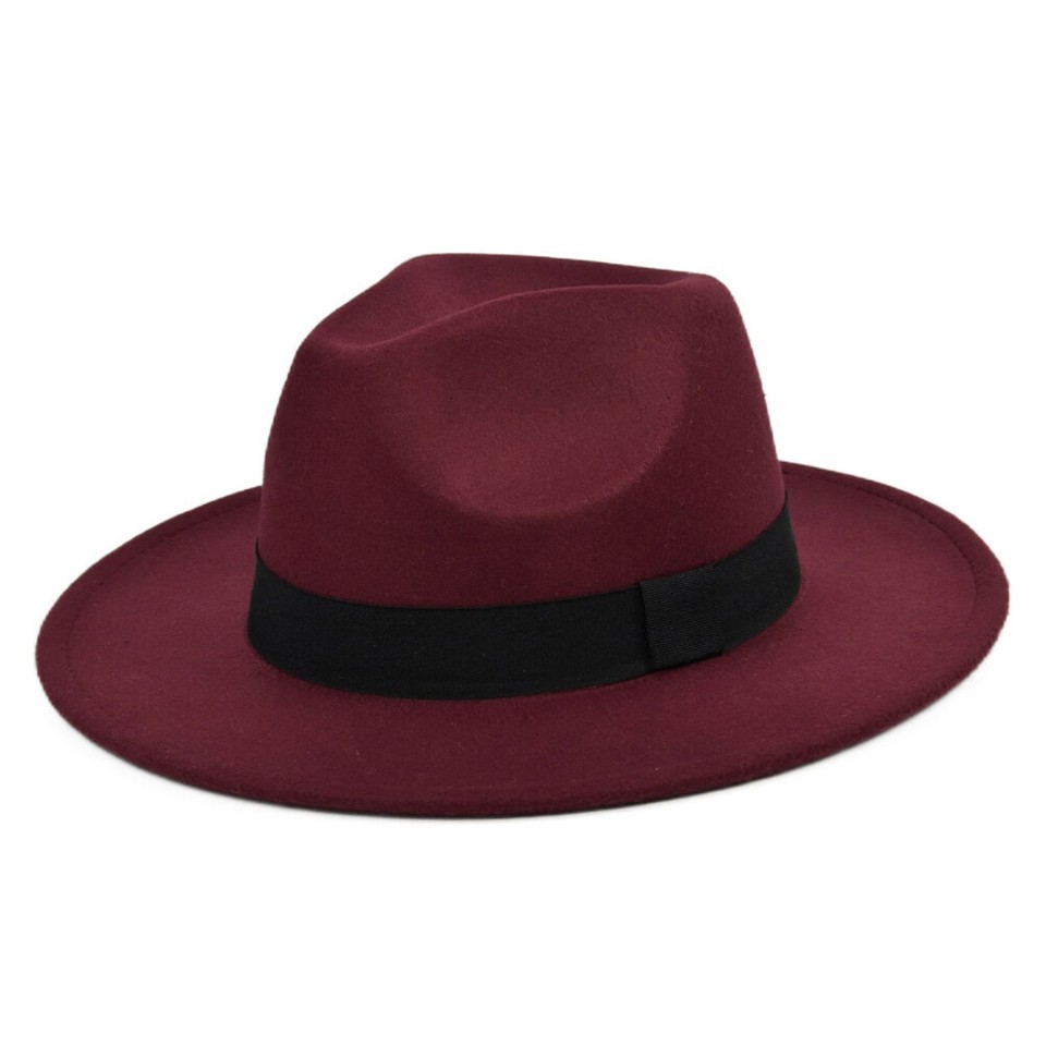 Chapeau Panama Fedora Large Bord Style Western Unisexe - Taille Unique, Beige, Léger Et Réglable