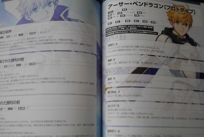 Fate Grand Order Material V Type-Moon FGO Art Setting Book