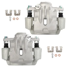 Rear Disc Brake Calipers w/ Bracket Pair For 2016 - 2021 SUBARU CROSSTREK