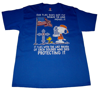 houston ヒューストン　アストロズ　ベースボールシャツ　新品　スヌーピー Hanes Snoopy Houston Astros Large MLB World Series US Flag Peanuts