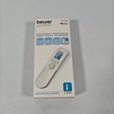 Beurer FT 95 Bluetooth Non-Contact Thermometer New In Box Health Coach System