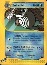 Poliwhirl 88/144 Common WOTC Skyridge Pokemon