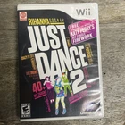 Just Dance 2 (Nintendo Wii, 2010) Complete With Manual Cleaned & Tested