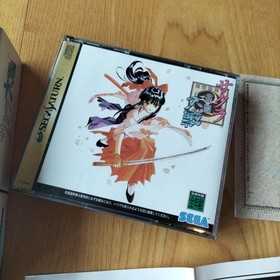 Sakura Wars Sega Saturn Limited Edition Mousepad 2-CD Set Japan