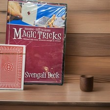 NEW Amazing Easy To Learn Magic Tricks by Svengali Deck DVD 2008 Plus Orig Cards