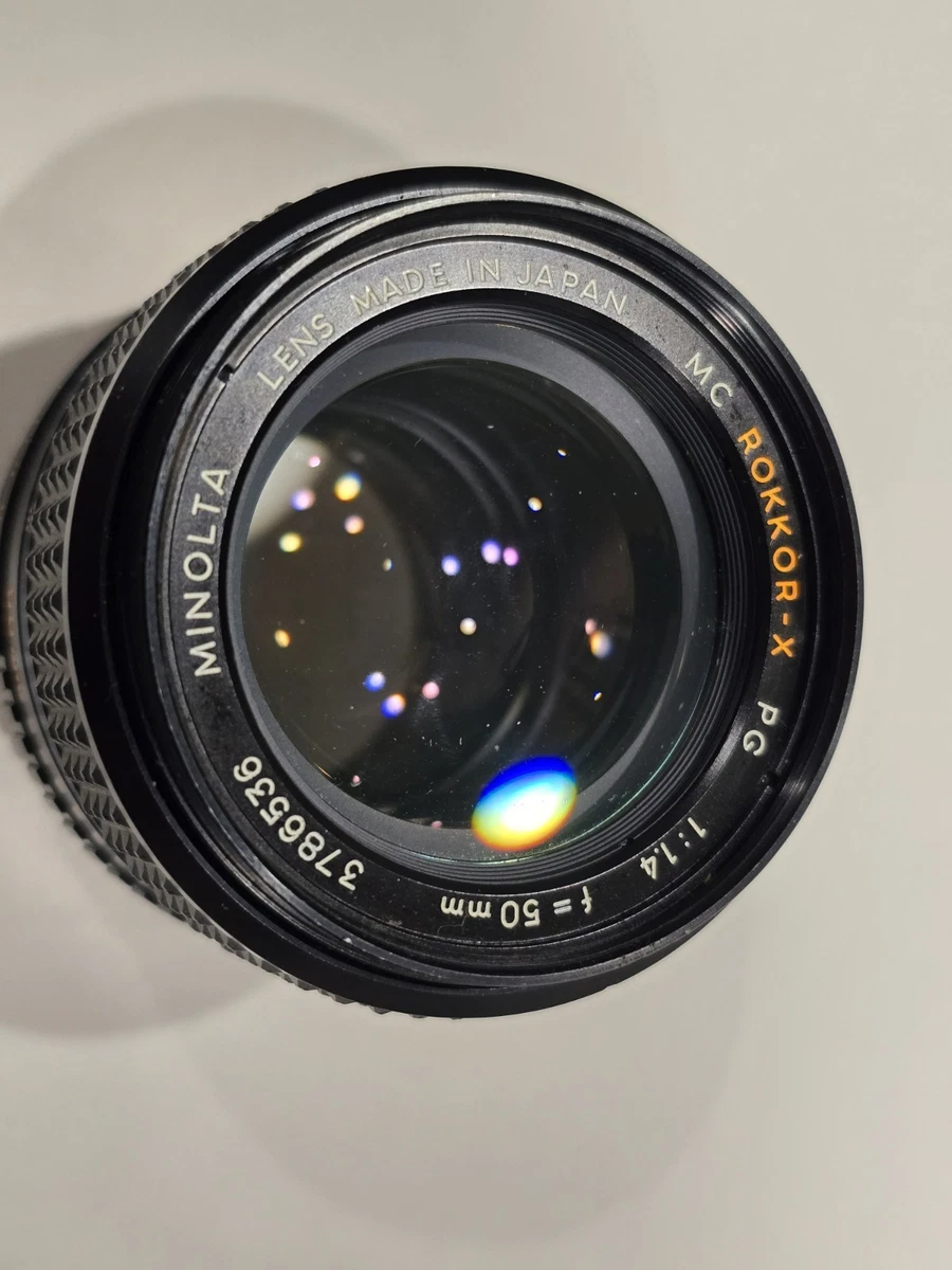 Minolta MD f/1.4 Lenses 50mm Focal for sale | eBay