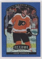 2020-21 Upper Deck Allure Rookie Blue Line 32/35 Egor Zamula #97 5yy