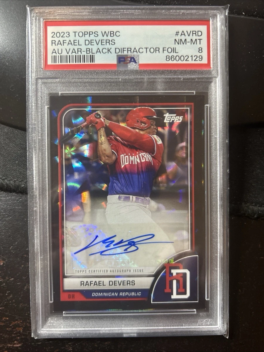 Rafael Devers 10 Graded Baseball Sports Trading Cards