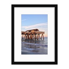 , 12x16 Picture Frame - Solid Wood with Real Glass - Display Pictures 8x12 wi...