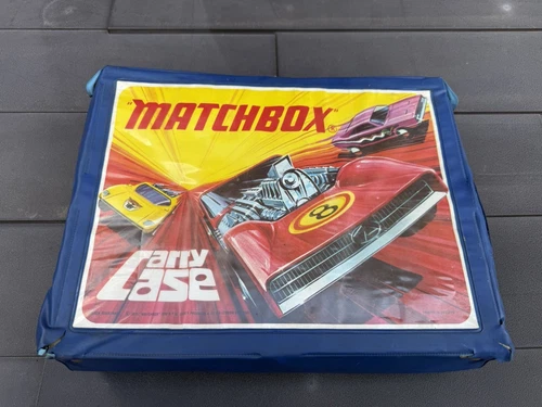 Matchbox Carry Case With 48 Models - Job Lot / Collection Hot Wheels Corgi Etc