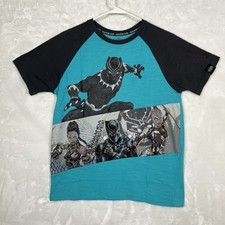 Kids Marvel Avengers Black Panther Shirt Size 2XL 18 Wakanda