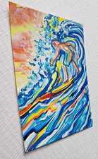 Surfing Realism Original Art Paintings for sale | eBay