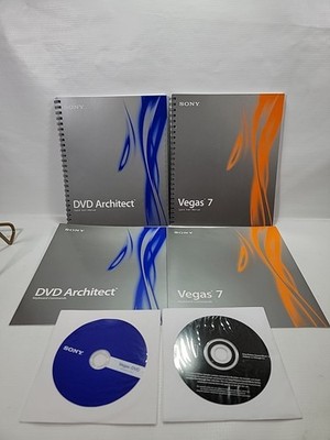 RARE Sony Vegas 7 & DVD Architect - NO LICENSE KEY