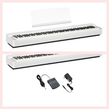 YAMAHA P-225WH P-225 88-Key Weighted Action Digital Piano CFX Sound P225WH P225