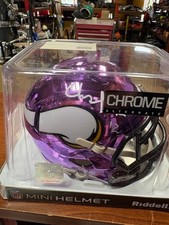 Riddell Mini Helmet Chris Doleman Signed Helmet