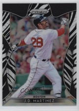 2019 Panini Prizm Zebra Prizm 28/99 JD Martinez #91 0j8f