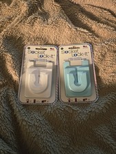 2 Pack Socket Lock-It, Adhesive Card Holder  Phone Grip Holder in One New