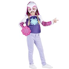 Marvel Ghost Spider Toddler Dress-Up Box Set   Costume Top, Fabric Mask, Web ...