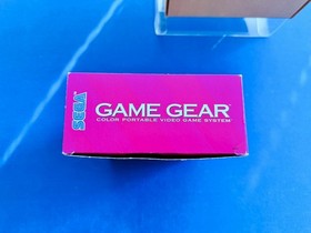Sega Game Gear Console SUPER COLUMNS BUNDLE VARIANT  CIB Complete + Protector !