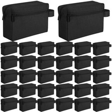 32 Pcs Travel Toiletry Bag for Men Women Large Water Resistant Shaving Bag Ha...