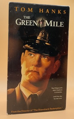 The Green Mile VHS 2000 Tom Hanks 2 Tape Set **Buy 2 Get 1 Free**