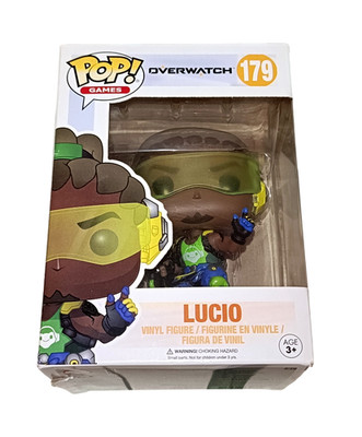 Funko Pop Games Overwatch Lucio 179 Figur Vinyl Blizzard Healer New Support