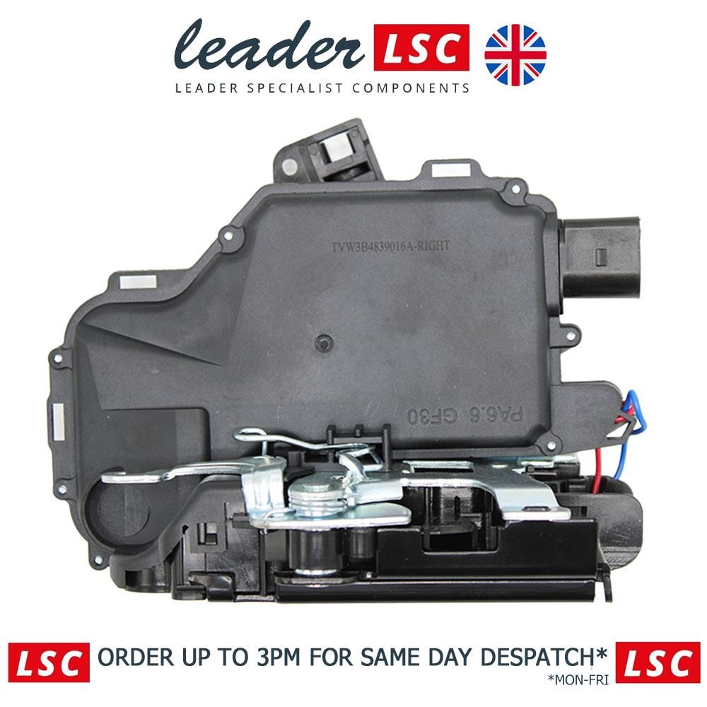 3B4839016A Right Rear Door Lock Actuator Seat Leon Toledo Skoda Octavia NEW
