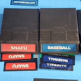 Lot of 24 Intellivision Games Untested OEM Tron Donky Kong BurgerTime + Overlays