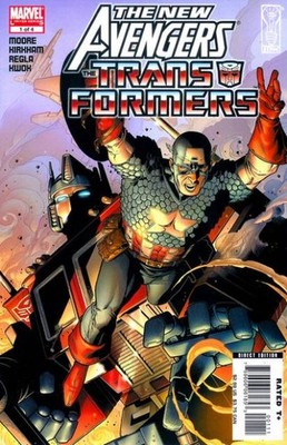 New Avengers Transformers (2007) #   1-4 (7.0/8.0-FVF/VF) COMPLETE SET 2007