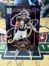 Jayden Higgins 2025 Donruss Football Rated Rookie Retro RC #8