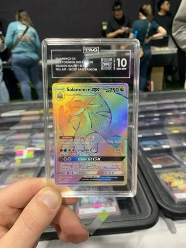 Salamence Gx 73/70 Sun And Moon 2018 TAG 10- Highest Graded Tag