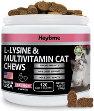 Lysine Supplement for Cats, Cat Treats for Sneezing and Runny Nose, Cold, Cat Im