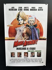 1996 MARS ATTACKS! "Spanish" One Sheet Rolled Movie Poster 27x40 - NEW