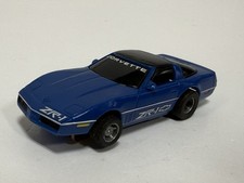Tyco Blue ZR1 Corvette Slot Car
