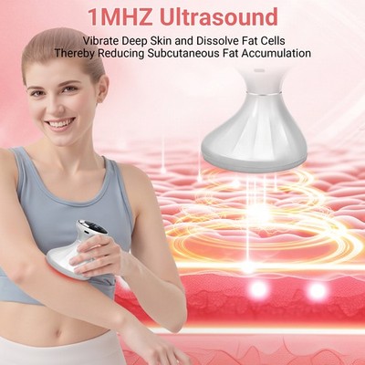 Body Sculpting Machine with RF, EMS & Ultrasonic, LED Red & Blue Light Therapy