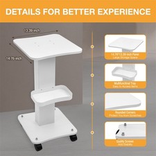 Organizer Stand Rolling Trolley Cart  SPA Bea...