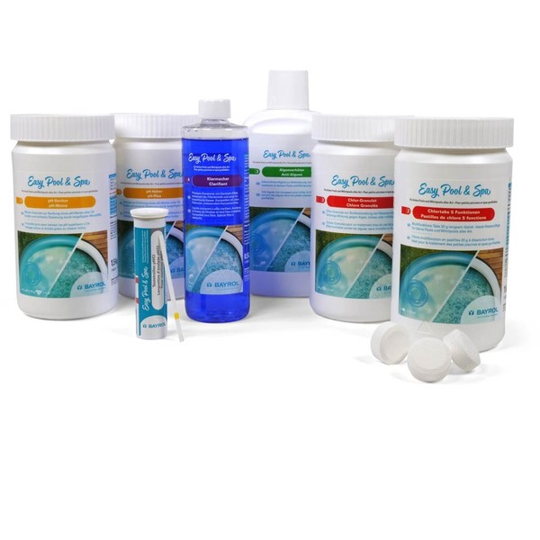 Bayrol Easy Pool & Spa Wasserpflege-Set Platinum Starter-Set Framepool Quick-Up-image