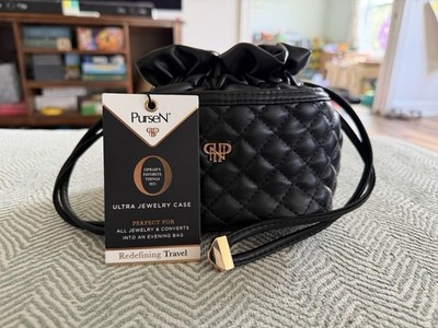 NWT PurseN Ultra Jewelry Case - Oprah's Favorite Things - Black Quilted