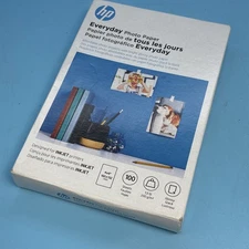 HP Everyday Glossy Photo Paper | 100 Sheets | 4 x 6 in | CR759A Z#MD