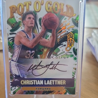 Wild Card Pot O' Gold Christian Laettner Autograph 2026 Basketball